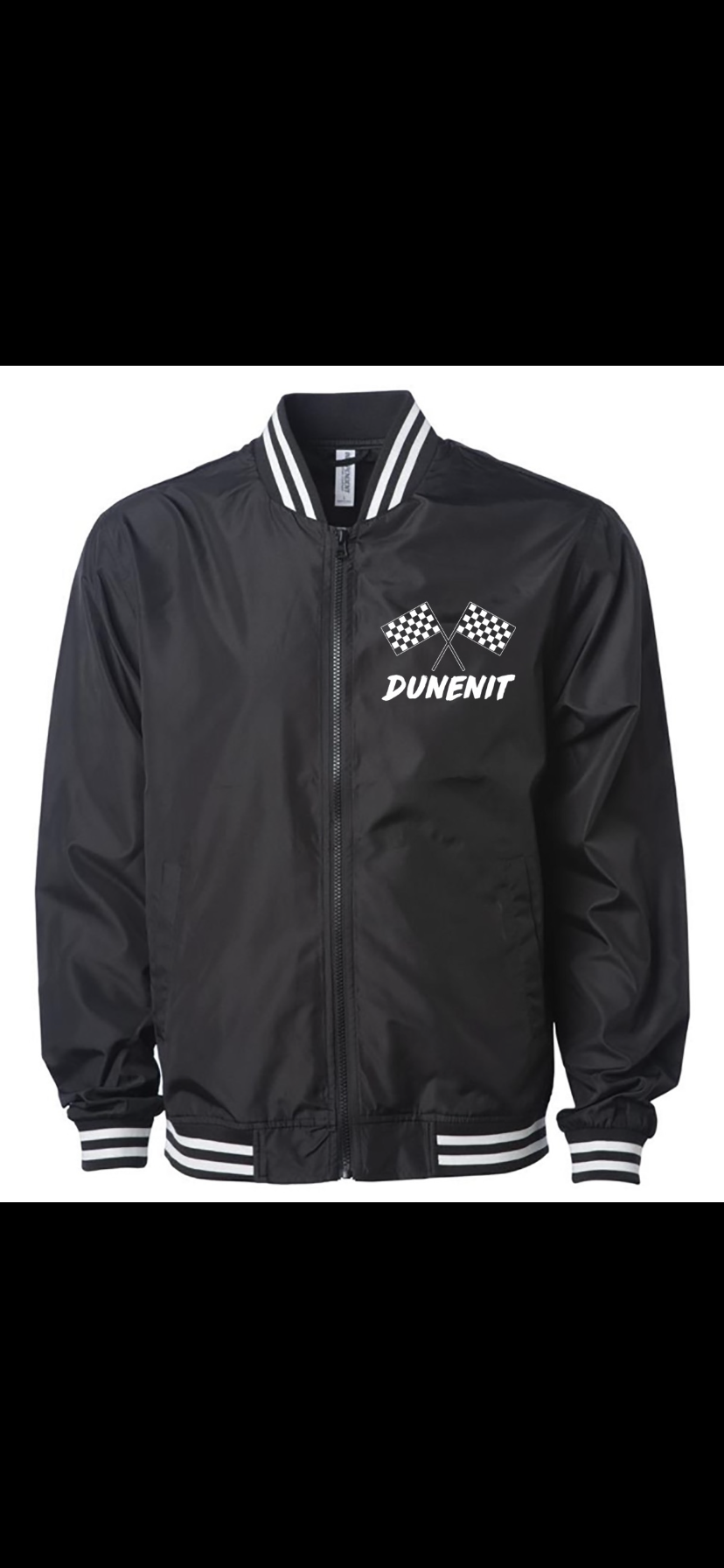DUNENIT bomber racing jacket